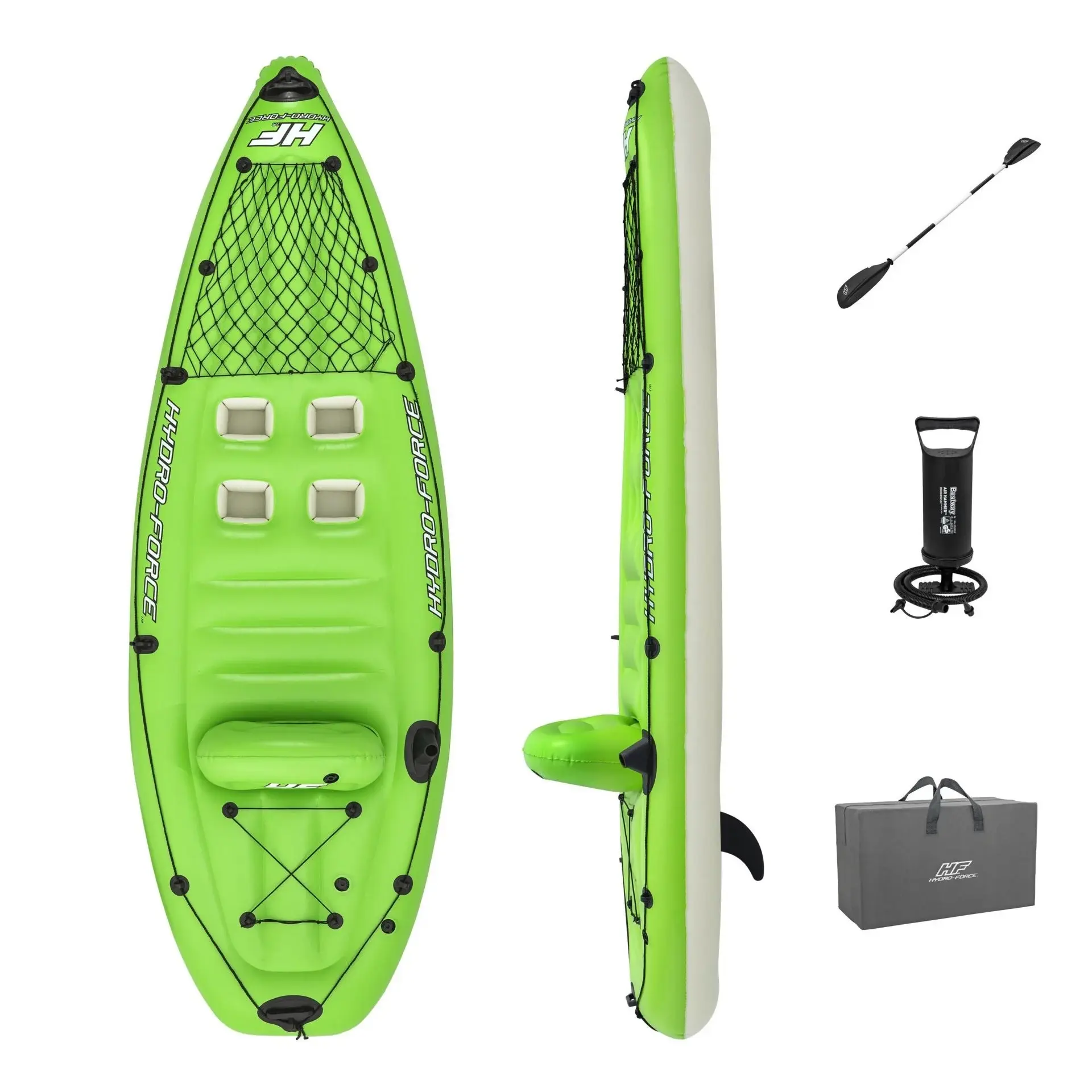 Bestway Hydro-Force Koracle X1 Balıkçı Şişme Kano Seti 2.85 m