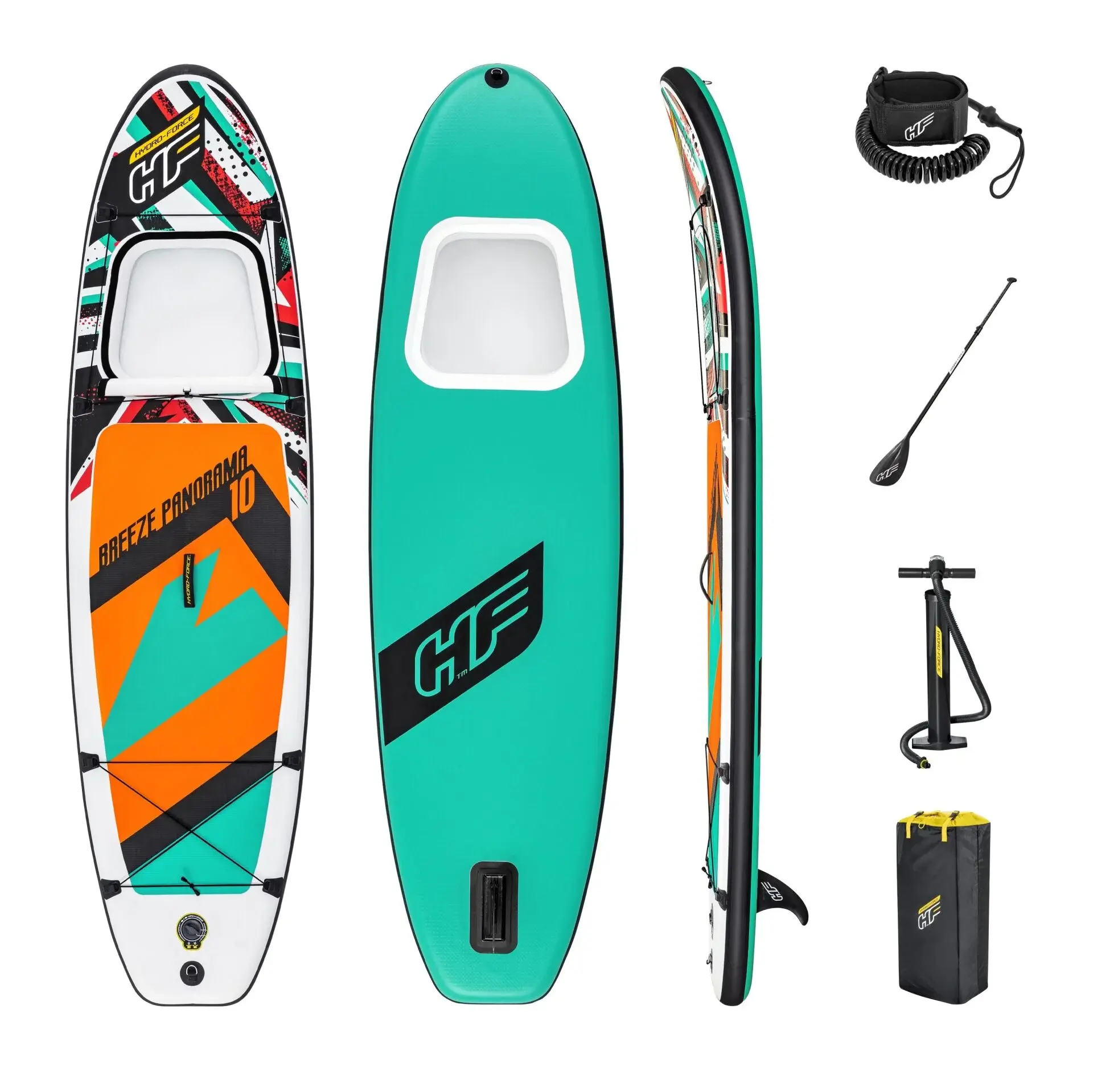 Hydro-Force 65377 Breeze Panorama Pencereli Şişme SUP-Sörf Seti