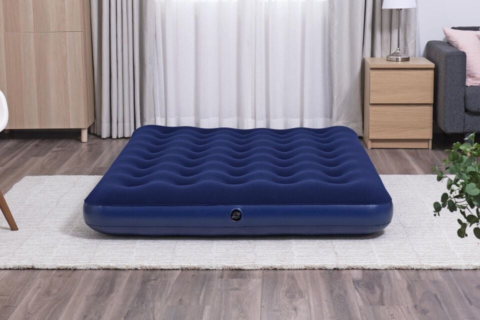 Bestway Çift Kişilik Şişme Yatak ve Portatif Elektrikli Şişirme Aparatı 191 × 137 × 22 cm