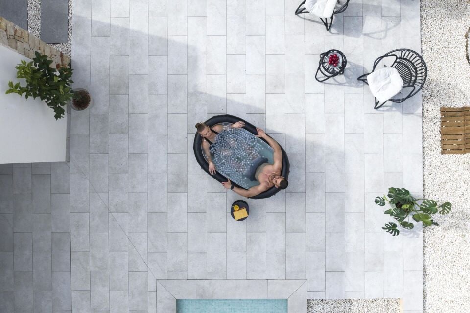 Lay-Z-Spa 6002Q Glacial Dip Soğuk Terapi Buz Banyosu Küveti, 2 Kişilik