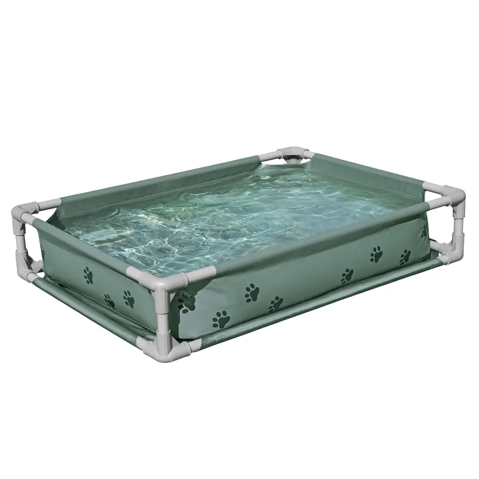 Bestway 561RG Fetchin Fun Köpek Oyun Havuzu & Yükseltilmiş Yatak 1,02 m x 74 cm x 20 cm