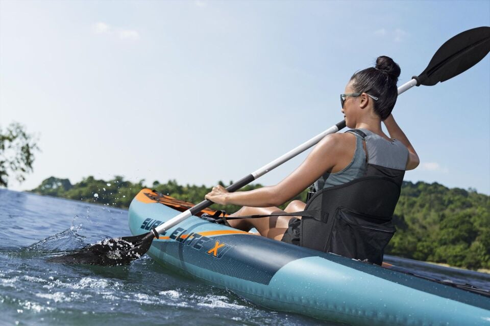 Hydro-Force 65180 Surge Elite X1 Tek Kişilik Kano Seti 3.12m x 94cm x 30cm