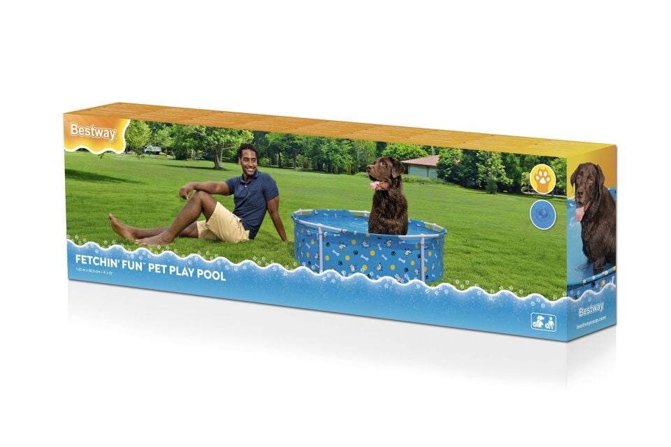 Bestway 561KM Fetchin Fun Köpek Oyun Havuzu 1.22 m x 30.5 cm