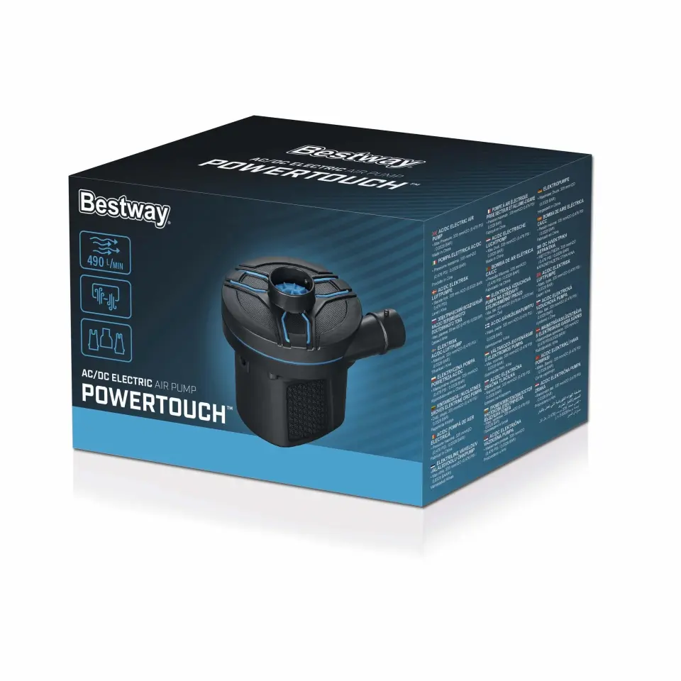 Bestway 62255 PowerTouch Ev ve Araç Tipi Elektrikli Hava Pompası