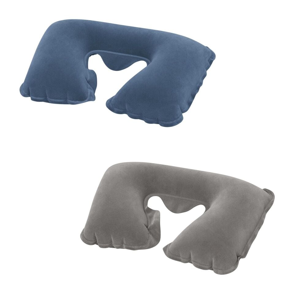 Bestway 67006 Kadife Yüzeyli Şişme Boyun Yastığı 37cm x 24cm x 10cm