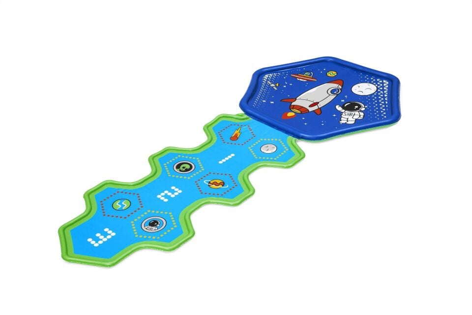 Bestway 52571 Cosmic Adventure Uzay Macerası Fıskiyeli Oyun Matı