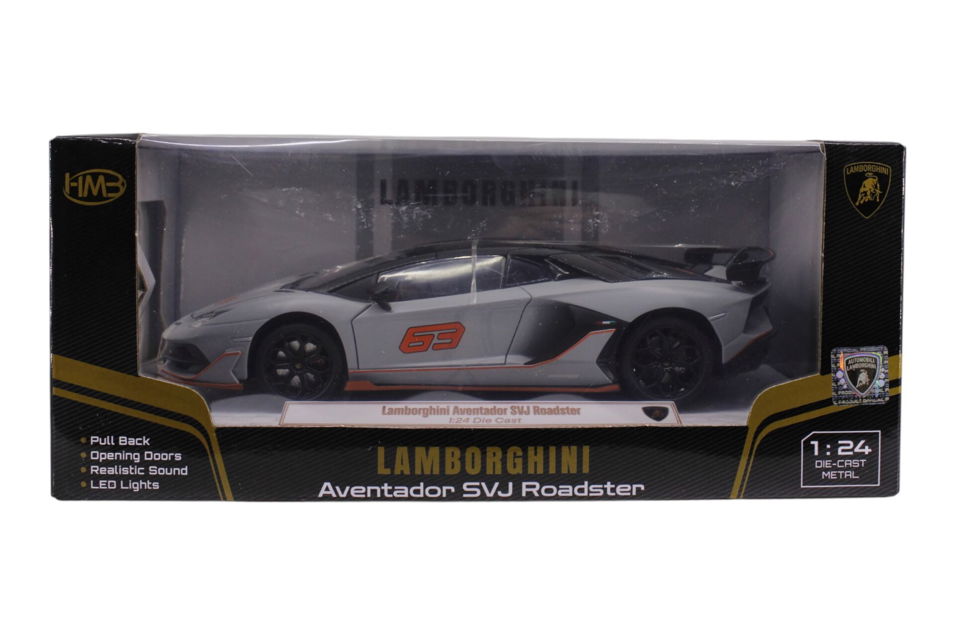 Kızılkaya 1:24 Lamborghını Aventador Işıklı H2591