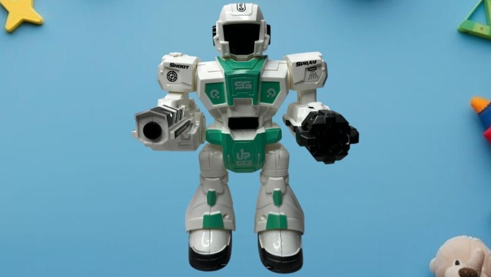 Go Toys Uzaktan Kumandalıı Buhar Atan Robot 606-37