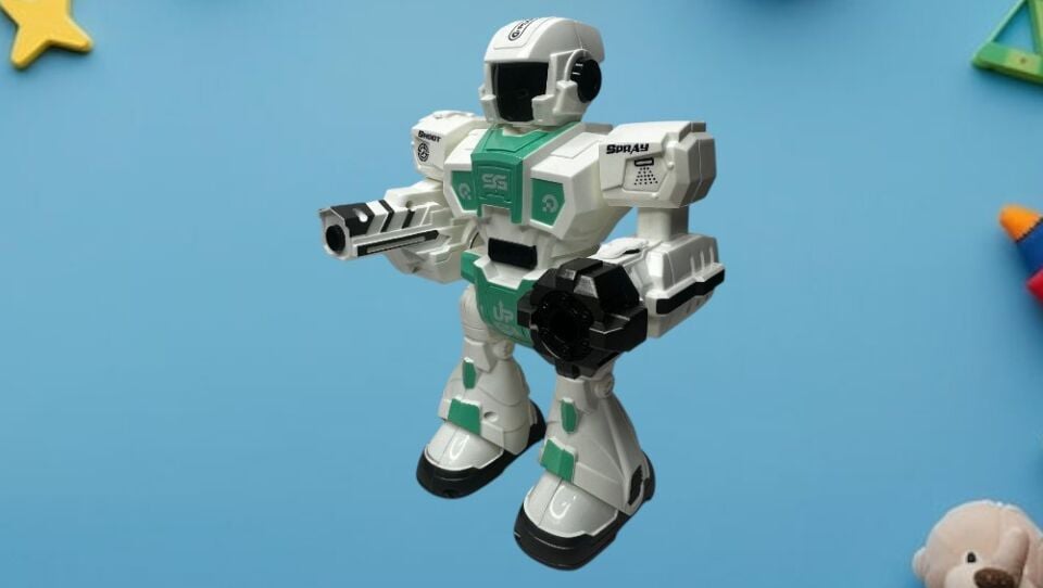 Go Toys Uzaktan Kumandalıı Buhar Atan Robot 606-37