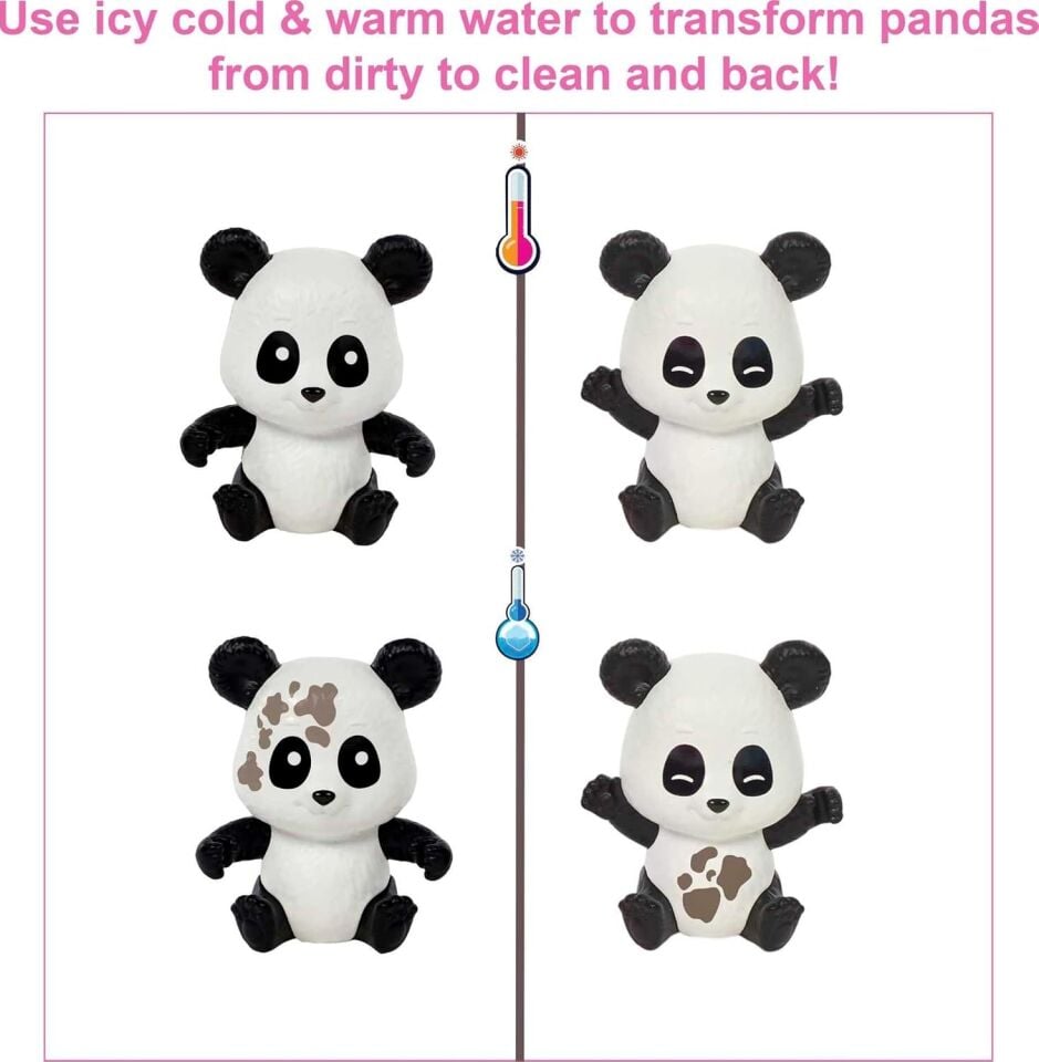 Barbie Panda Bakım Oyun Seti HKT77