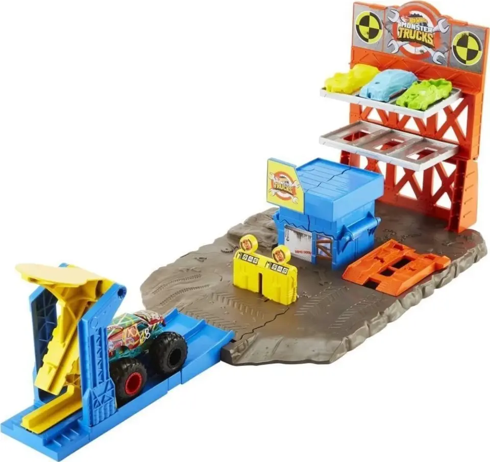 Hot Wheels Monster Truck Patlama İstasyonu HFB12