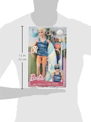 Barbie Ken Sorf Yapıyor Oyun Seti HPT50