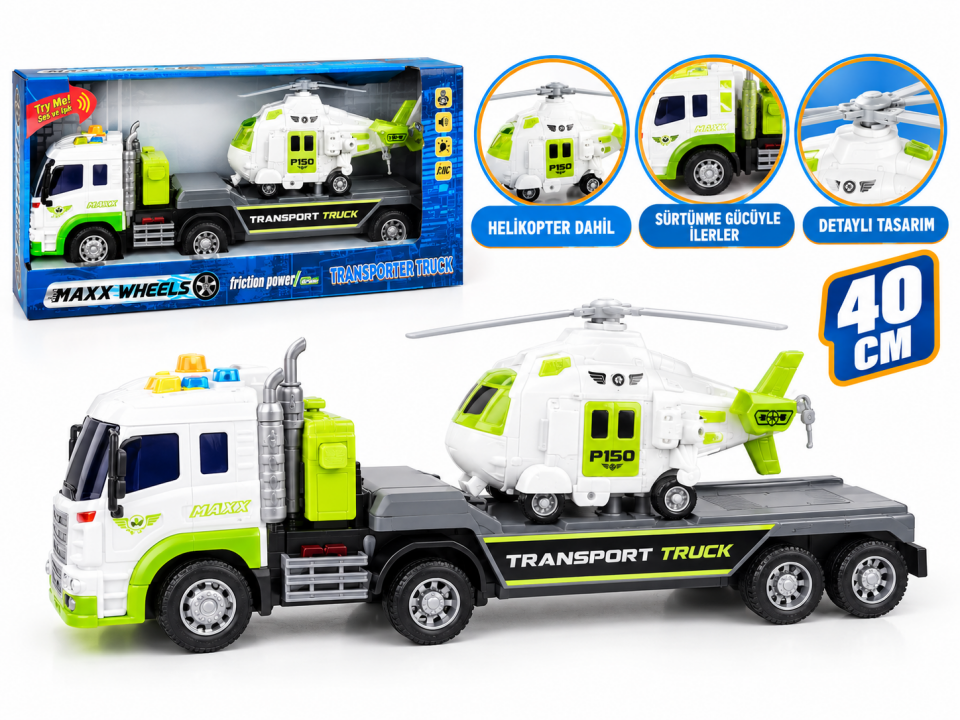 Sunman Wy571 Helikopter Taşıyan Tır 40 cm S00002315