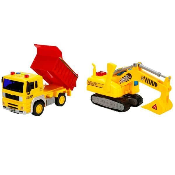 Sunman 1/20 İnşaat Araçları 2 Adet S00001999-WY570C