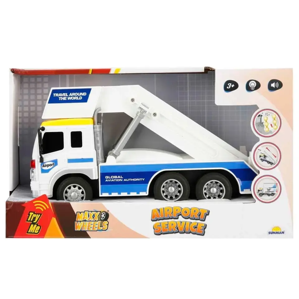 Sunman 1:16 Havaalanı Aracı Sürtünmeli Ses/Işık S00003965
