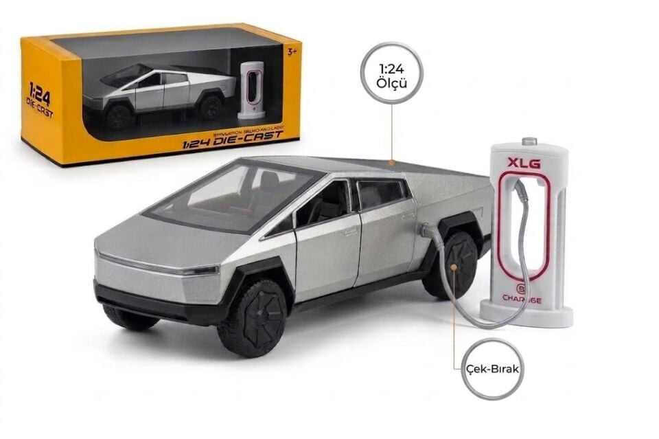 Limon 1:24 Çek Bırak Model Araba M92311-1