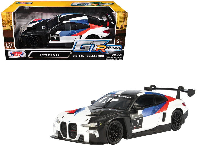 Motormax 1:24 GT Racing - BMW M4 Gt3 MM-73912
