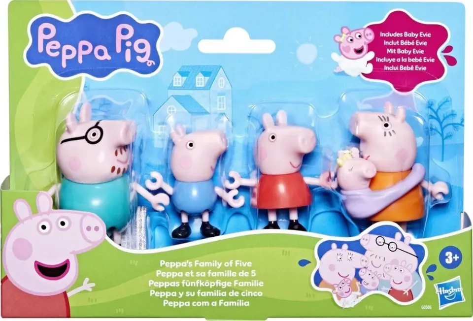 Hasbro Peppa Pig Peppas Family Pack G0506
