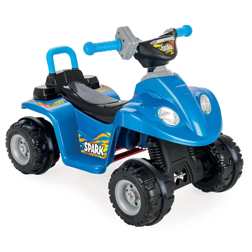 Pilsan Spark ATV 6 V Akülü Araba Metalik Mavi 05-277-M
