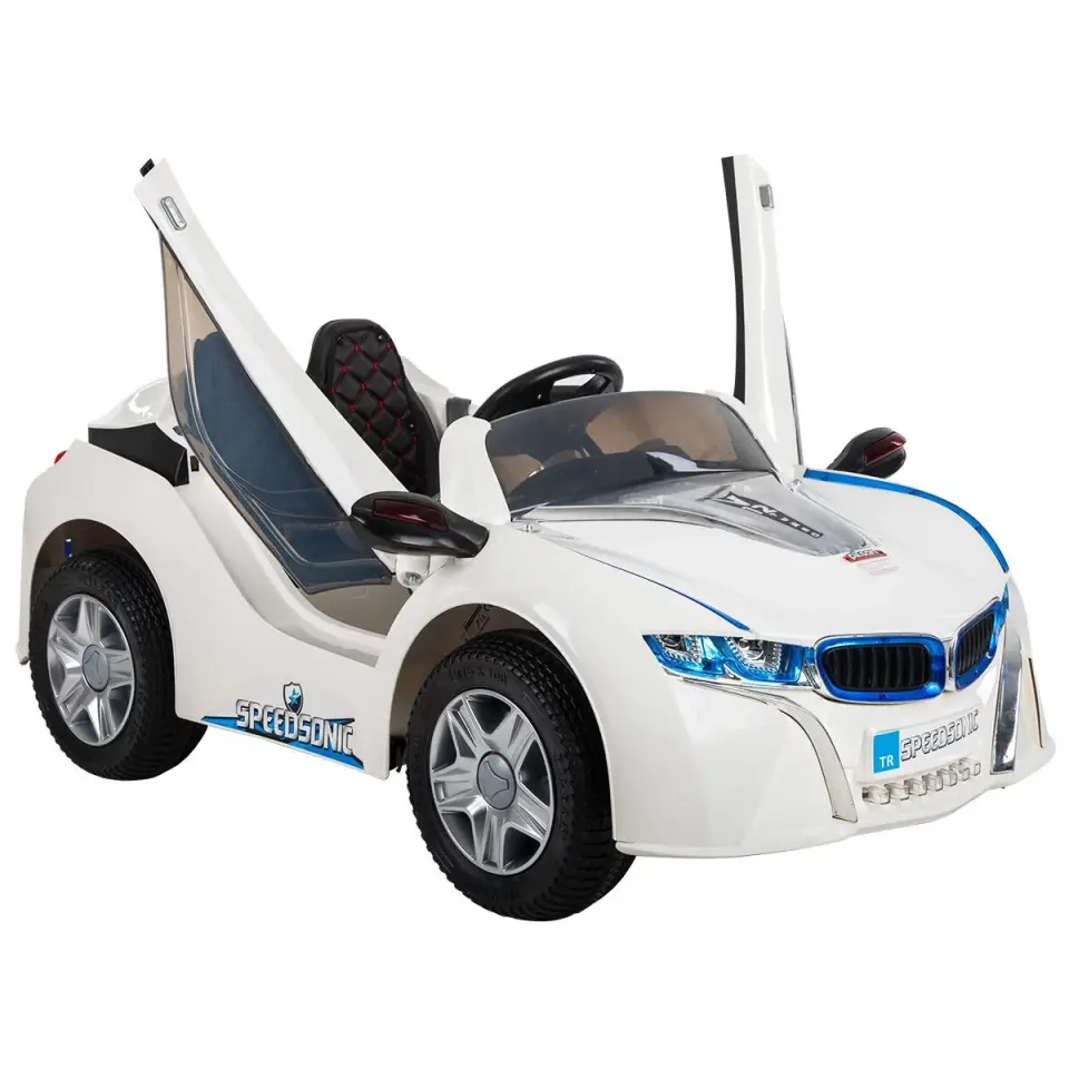 Pilsan Speedsonic Beyaz Akülü Araba 05-293