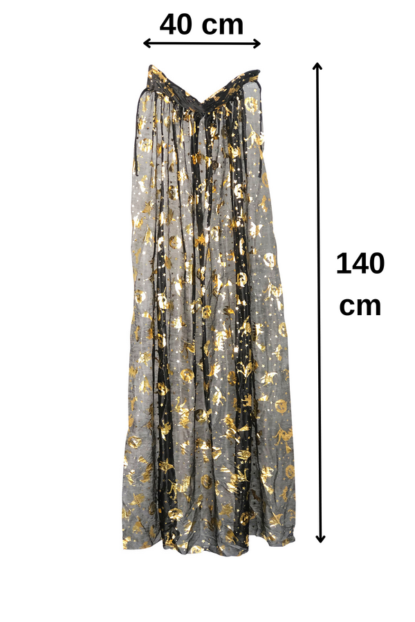 Orcan Altın Renk Pelerin 140 cm HLW-24245