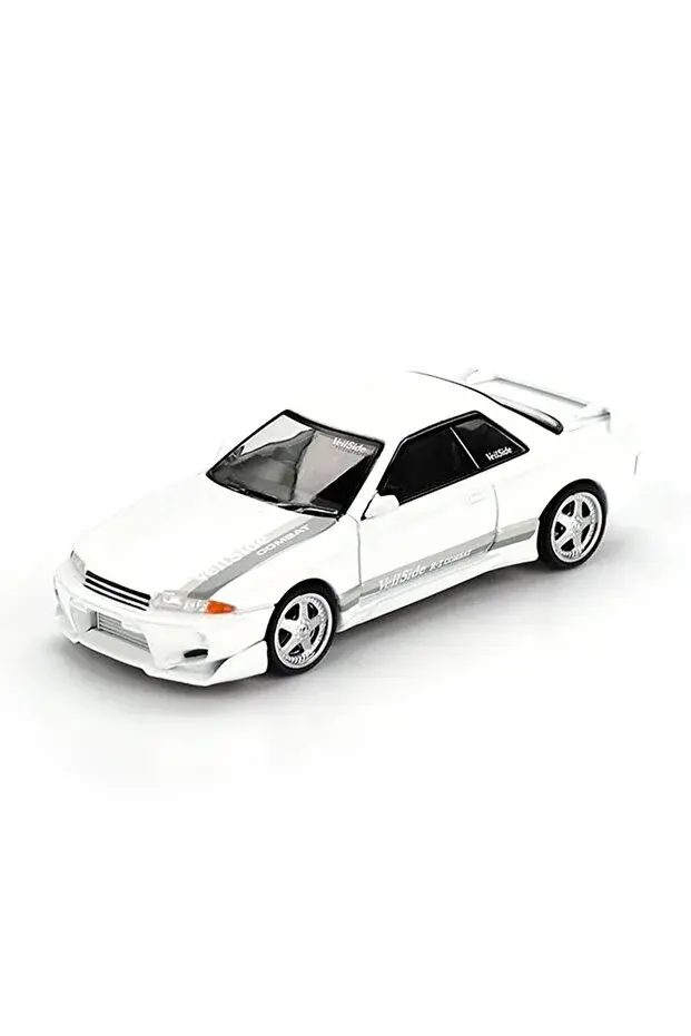 MİNİ GT Mini Gt 1:64 Nissan Skyline Gt-R (R32) Veilside Combat C-I White