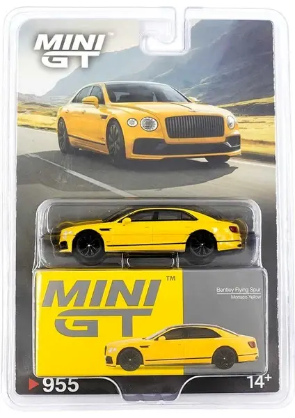 Mini GT 1/64 Bentley Flying Spur M MGT00955-BL