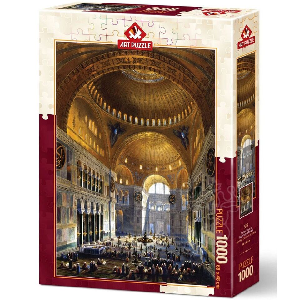 Art Puzzle Ayasofya Camii'nde İlk Namaz 1000 Parça 5252