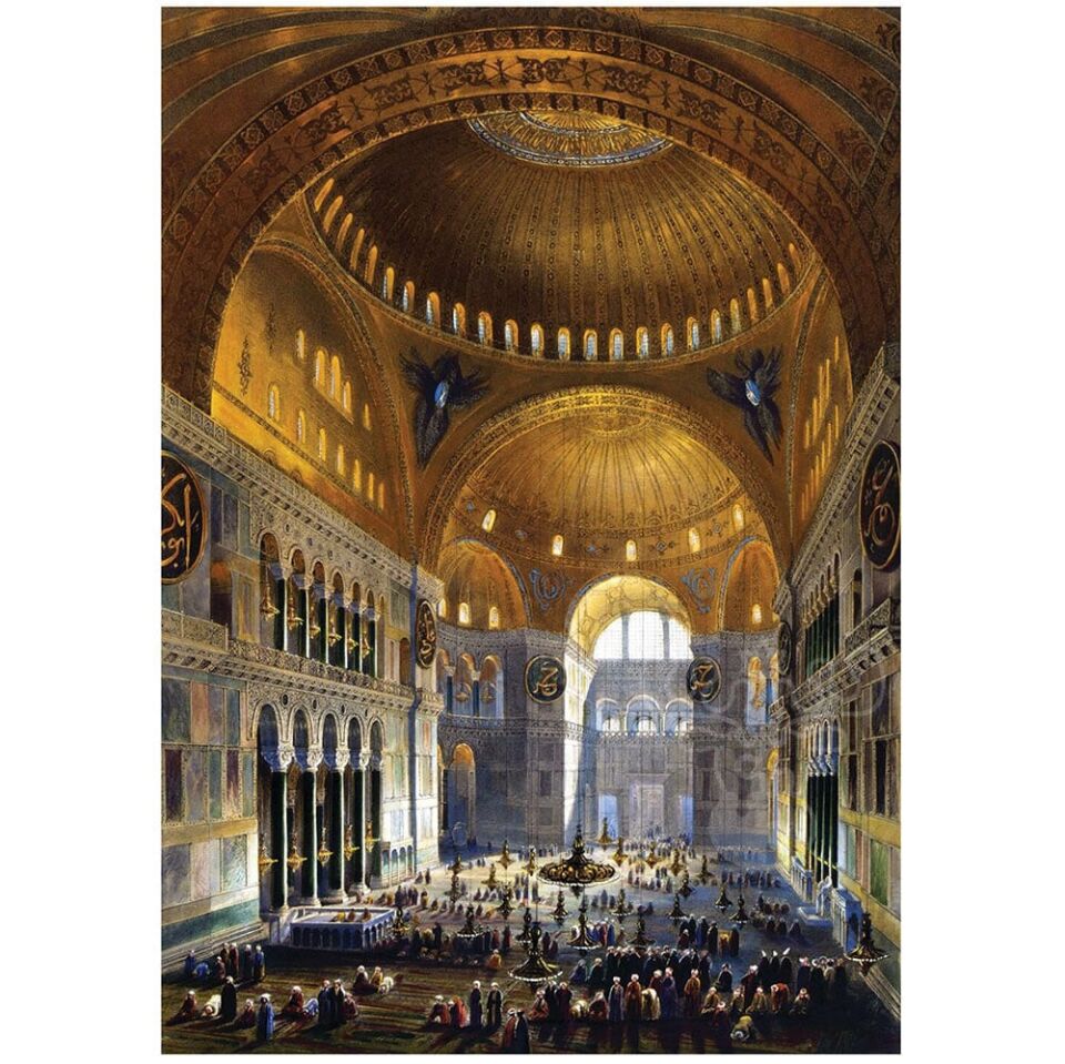 Art Puzzle Ayasofya Camii'nde İlk Namaz 1000 Parça 5252