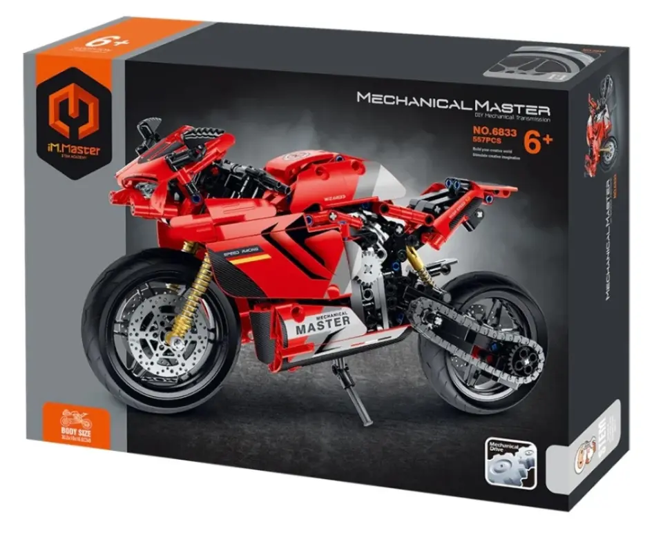 iM.Master Motosiklet Kırmızı 557 Parça S00006833