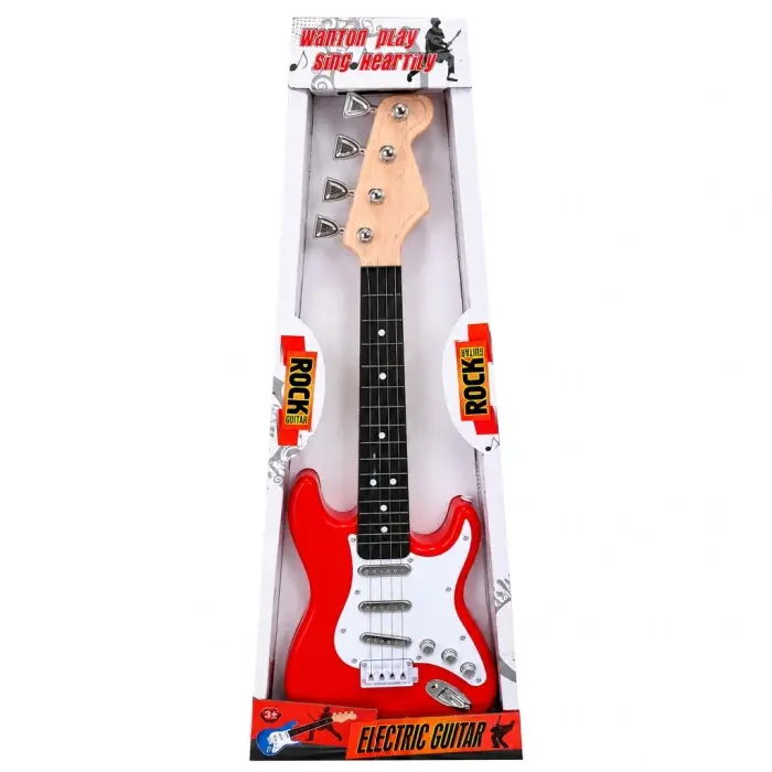 Toys Lino Rock Gitar Askılı Sesli Dokunmatik 8821