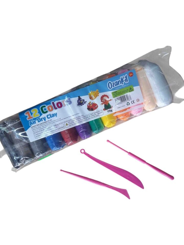 Ozan 73 gr Zıplayan Kil Paket 12 Adet 247170