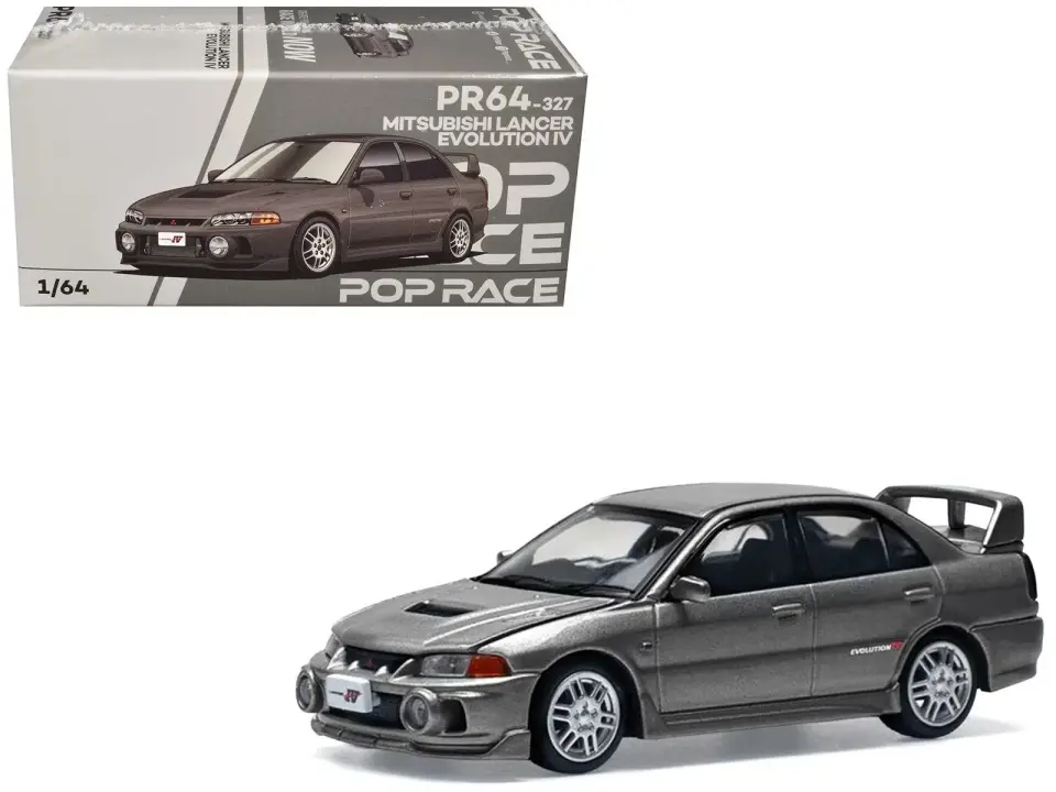 Pop Race Mitsubishi Lancer Evolution Iv Dark G PR640327