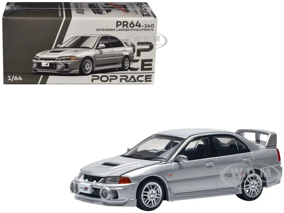 Pop Race Mitsubishi Lancer Evolution Iv Steel PR640140