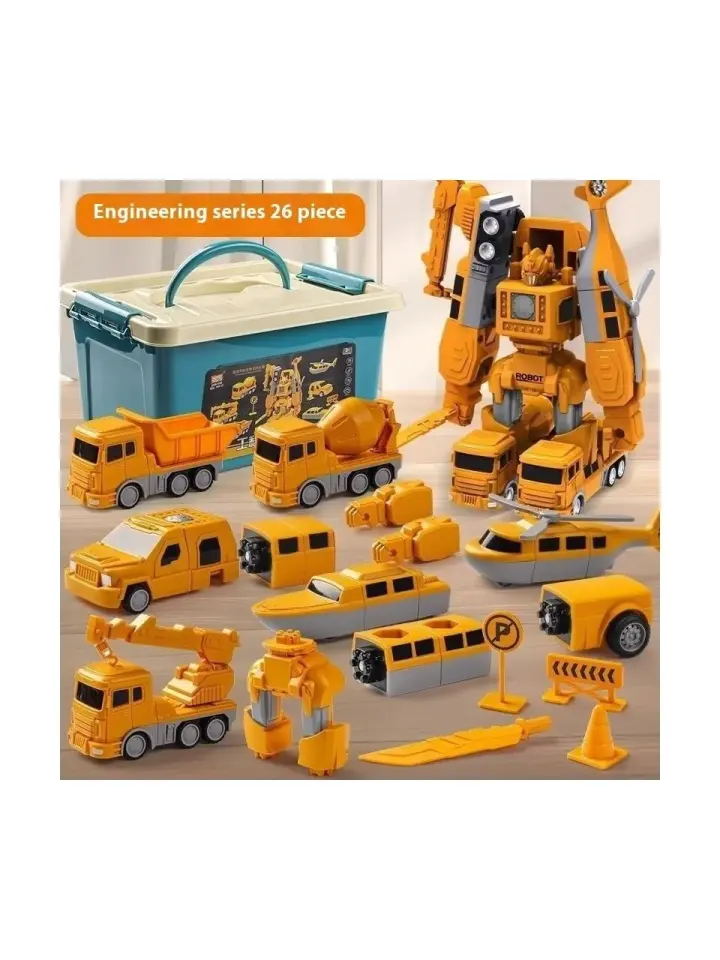 Kızılkaya Mıknatıslı Transformers Araba