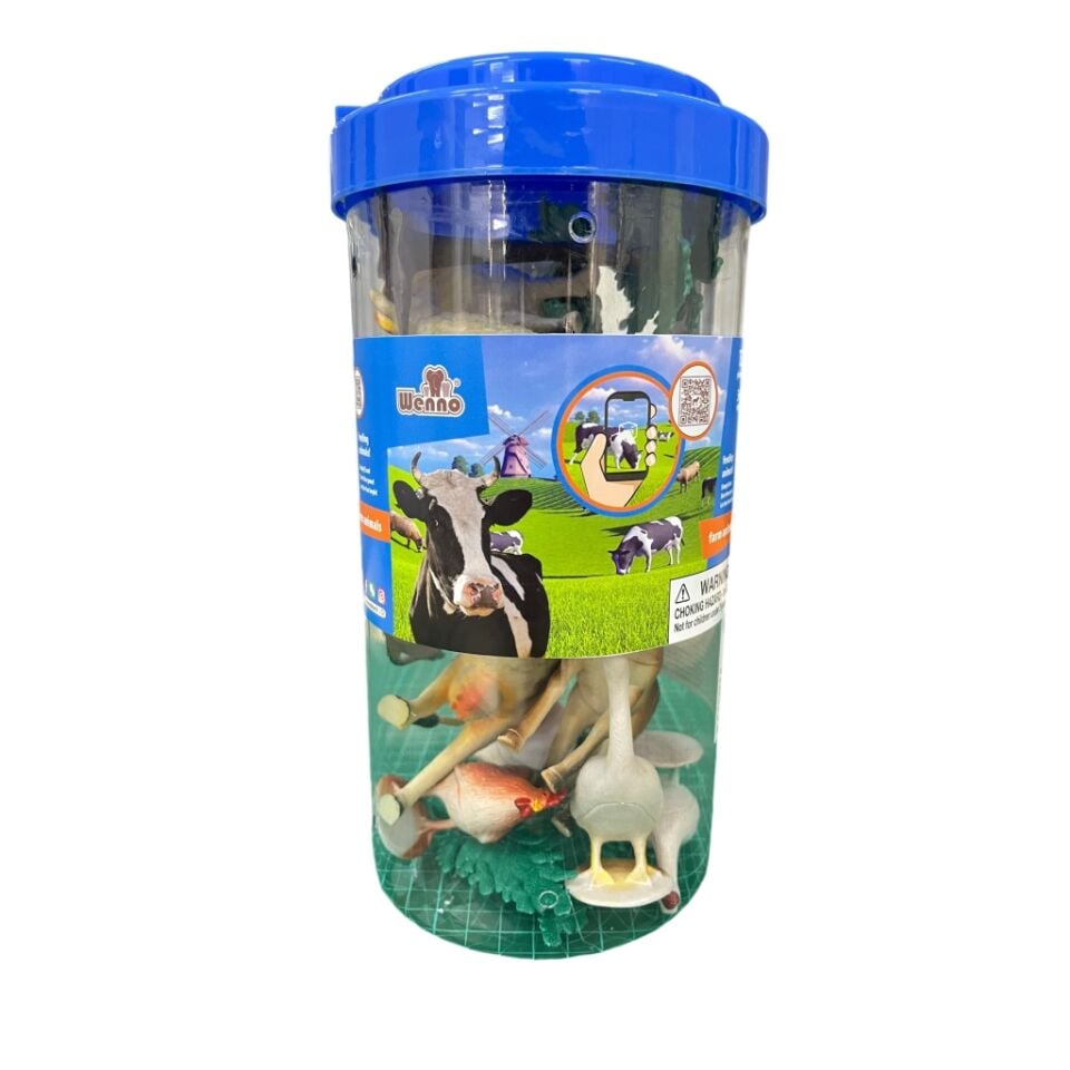 Vardem 13 Parça Çiftlik Hayvanları 2 Litre Kova SH-6433