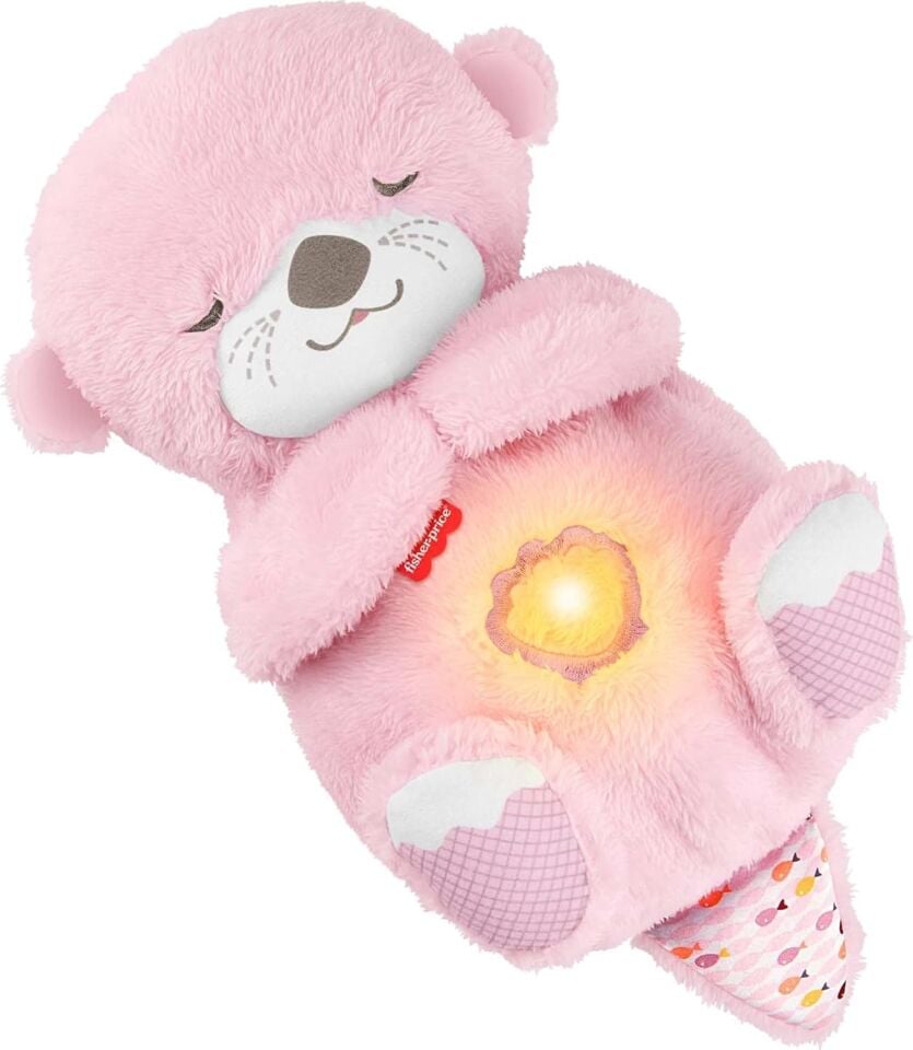 Fisher-Price Uyku Arkadaşı Su Samuru Pembe JLJ33