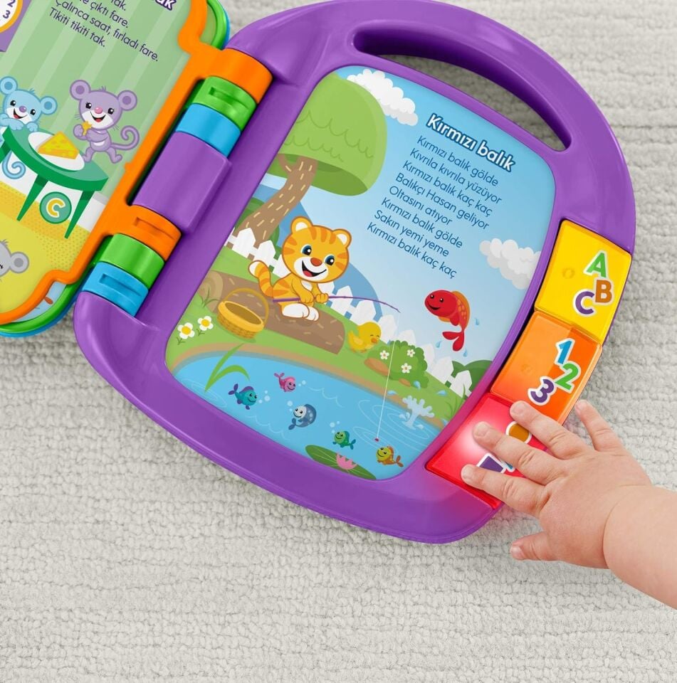 Fisher-Price Türkçe Eğitici Hikâye Kitabı Sesli ve Işıklı