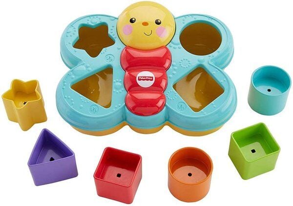Fisher-Price Şekil Eşleştirme Arkadaşı Kelebek CDC22