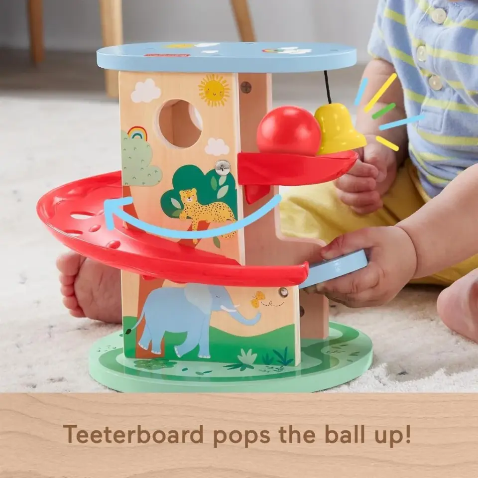 Fisher-Price Ahşap Ağaç Ev Top Oyun Alanı HXT92