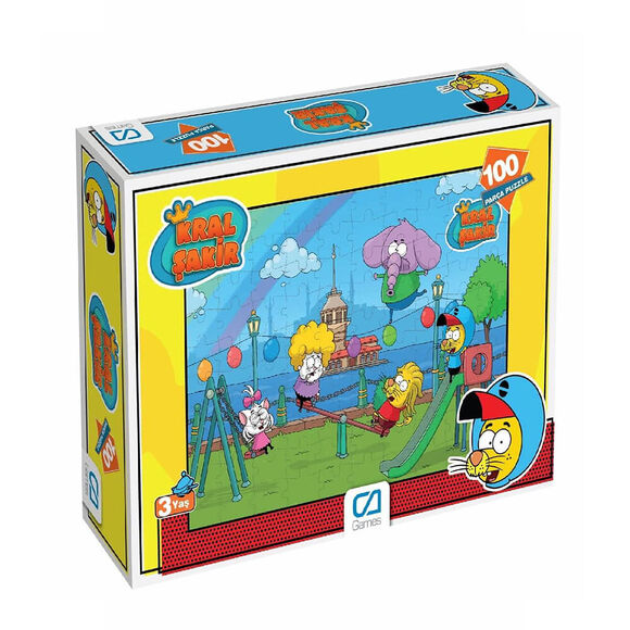 CA Games Kral Şakir Puzzle 100 (24) 5068