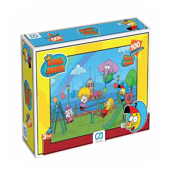 CA Games Kral Şakir Puzzle 100 (24) 5068