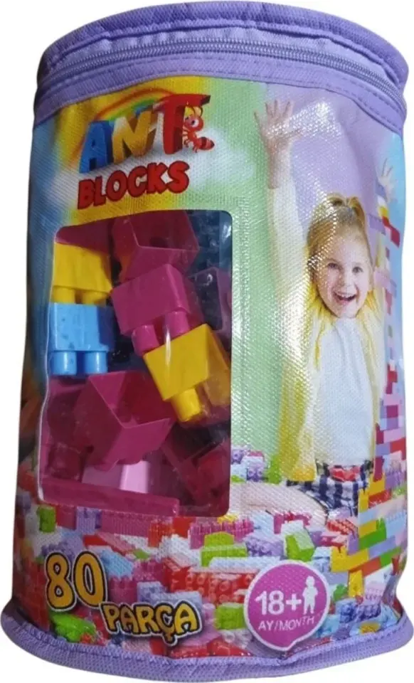 Asya Ant 80 Parça Çantalı Blocks ANT081