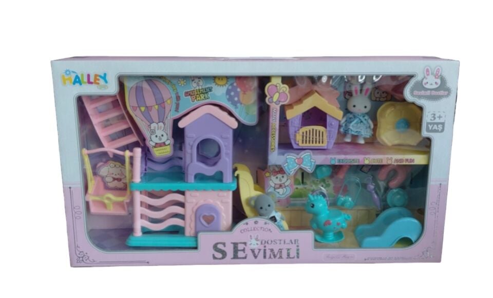 Seher Sevimli Dostlar Tavşan Aile 3 Asorti SH59688