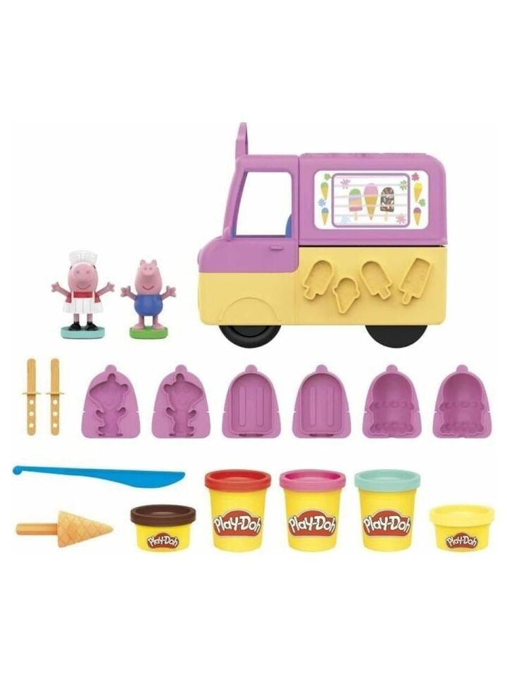 Hasbro Play-Doh Peppas Ice Cream Playset F3597