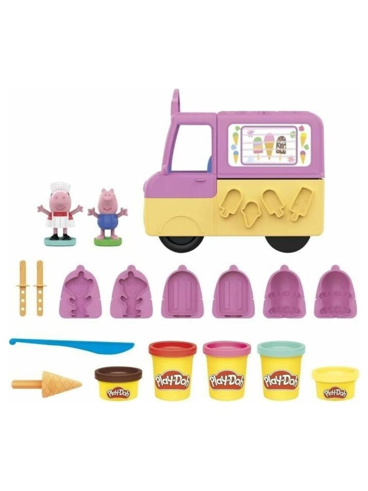Hasbro Play-Doh Peppas Ice Cream Playset F3597