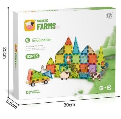 Kızılkaya Manyetik Evcil Hayvanlar 5,5 cm 52 Parça CH1508