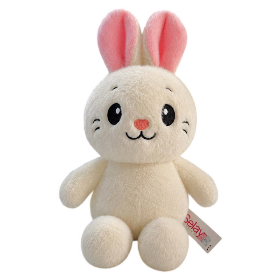Tavşan Peluş Oyuncak 25 cm Ekru 2174