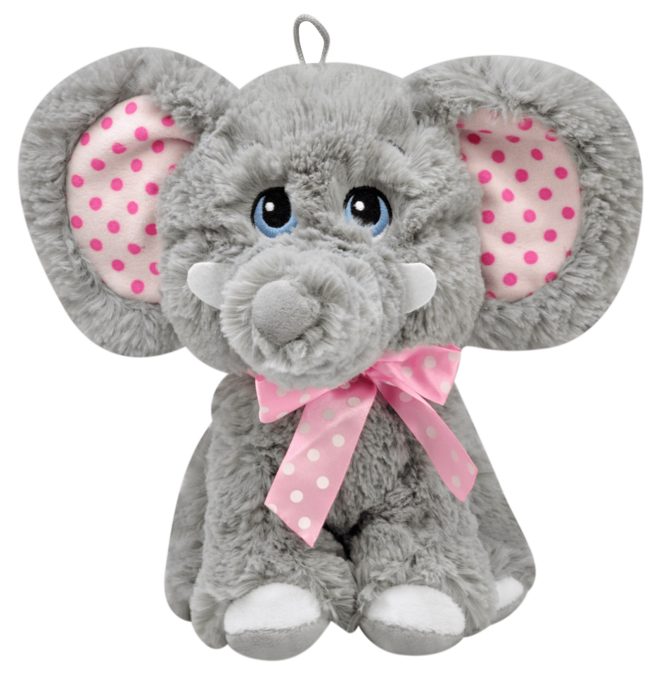 Fil Peluş Oyuncak 28 cm Pembe 1012