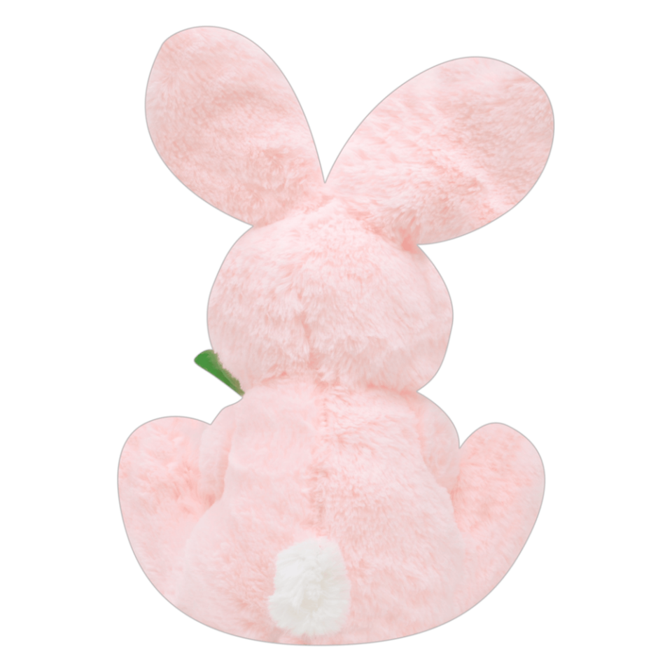 Tavşan Peluş Oyuncak 28 cm Pembe 1012
